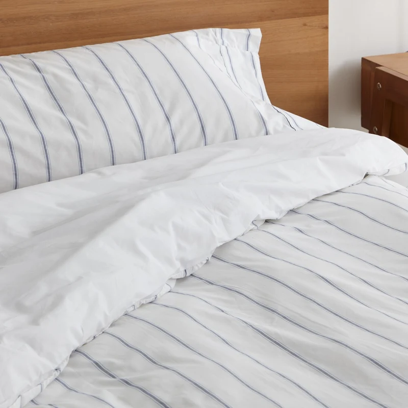 Dúo funda nórdica + almohada Rita azul