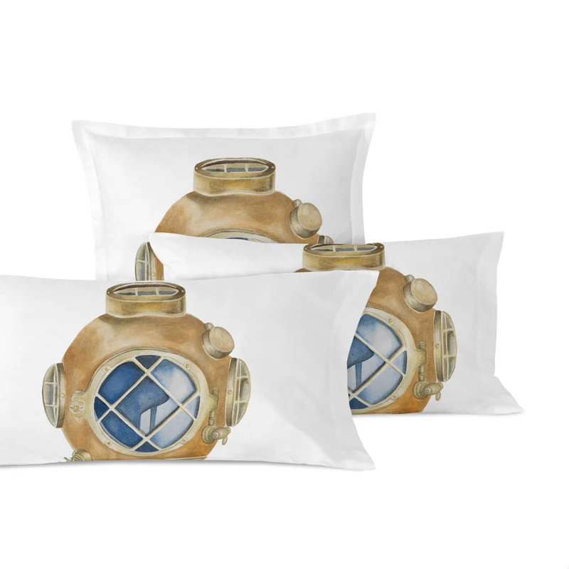 Diving suit Funda de almohada (P)