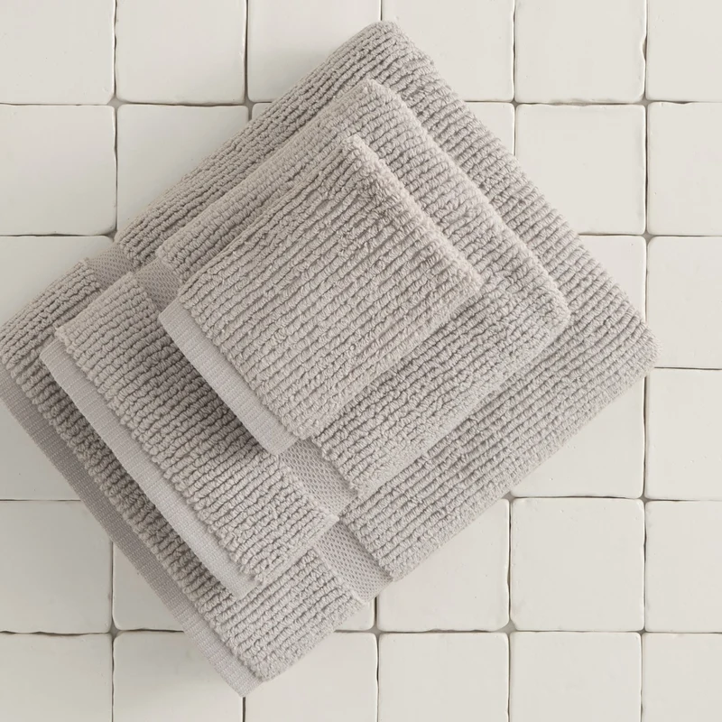 Toalla de baño algodón zero twist rizo Nero