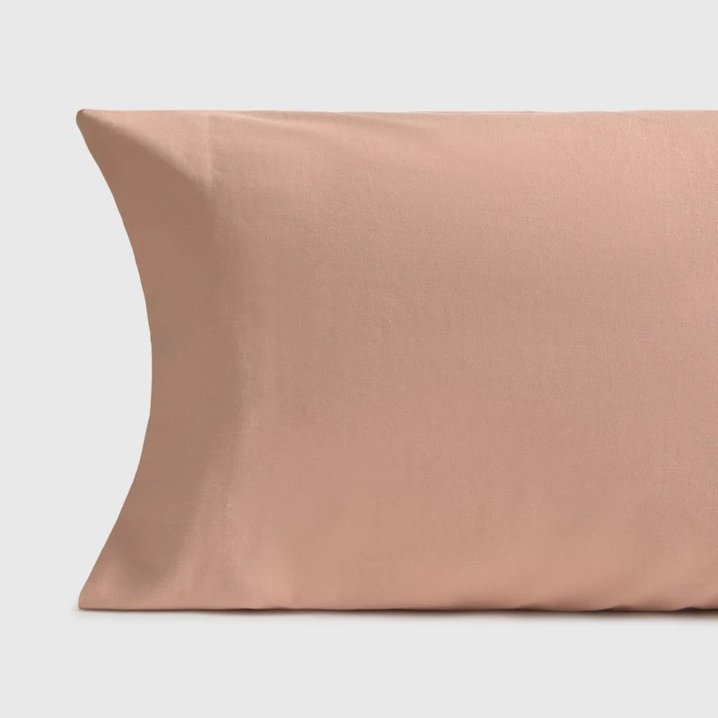 Funda de almohada lino y algodón Linlov