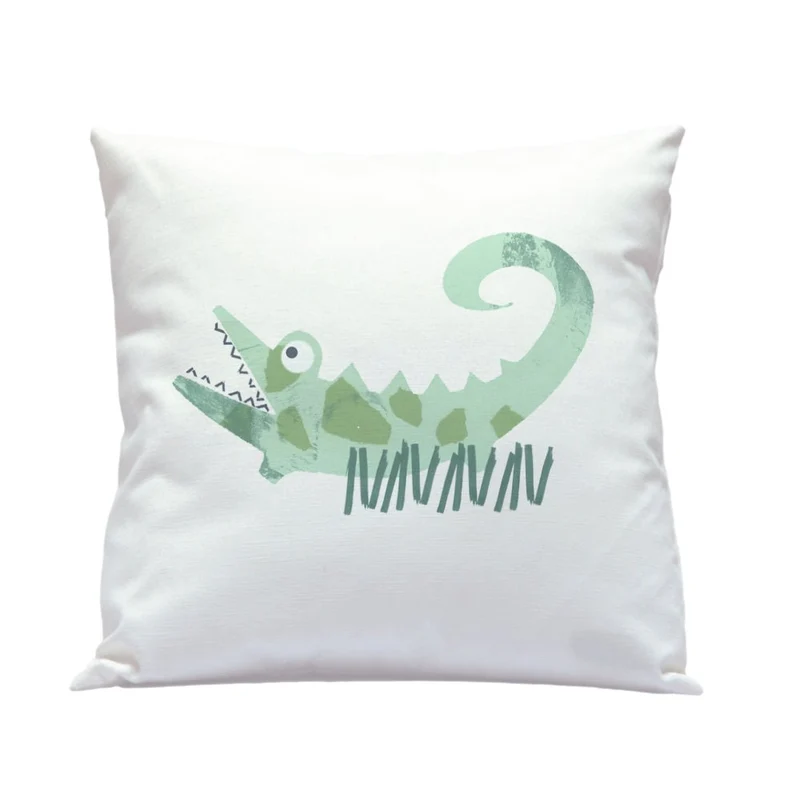 Funda cojín Infantil Crocodile