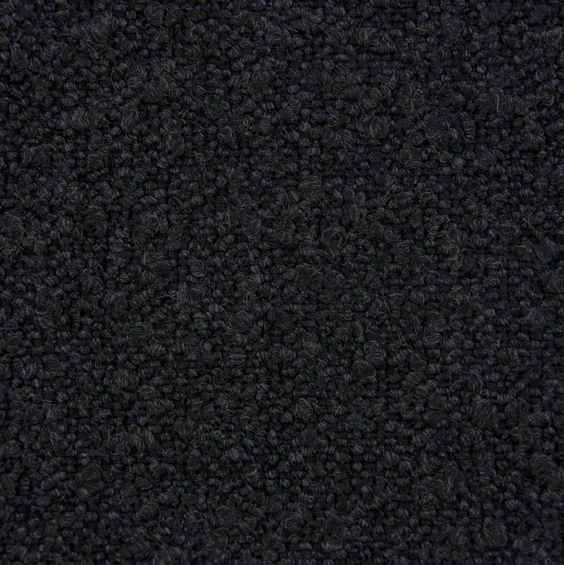 Tela de tejido tridimensional para cojines y tapicería | Scot - Negro