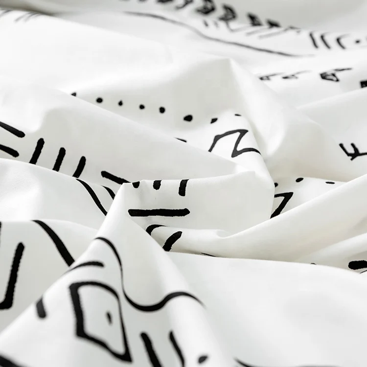 Bajera ajustable con estampado étnico 200TC.