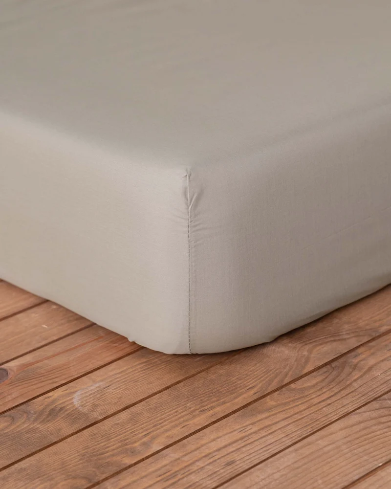 Bajera Algodón Percal Home Verde Seco
