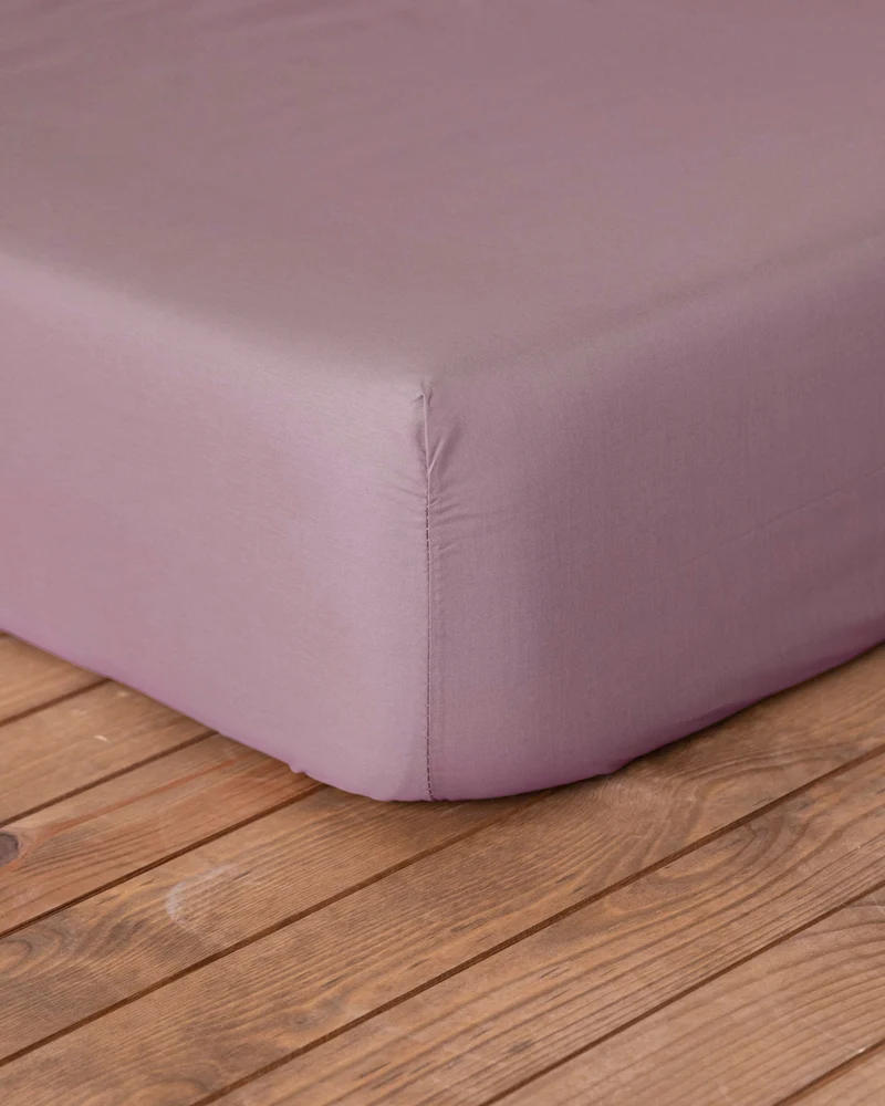 Bajera Algodón Percal Home Morado Seco