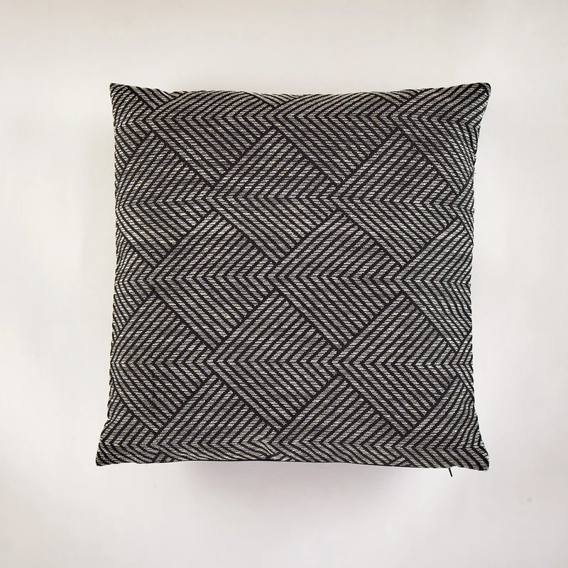 Funda de cojín 43x43 19579 negro