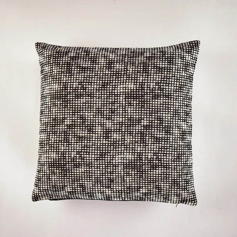 Funda de cojín 43x43 22054 negro