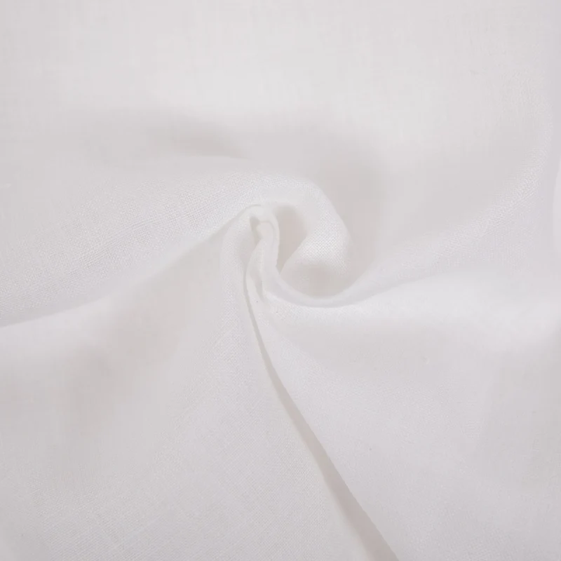 Tela lino 100% 175 g/m² 3.0 metros de ancho - Blanco