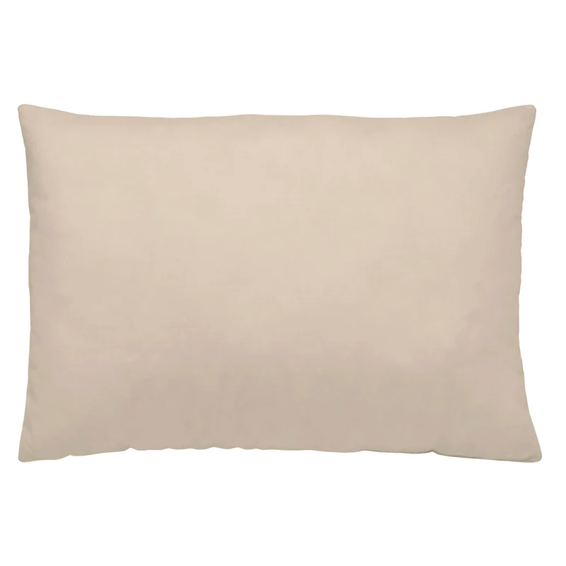 FUNDA DE ALMOHADA 100% ALGODÓN BEIG FTR6