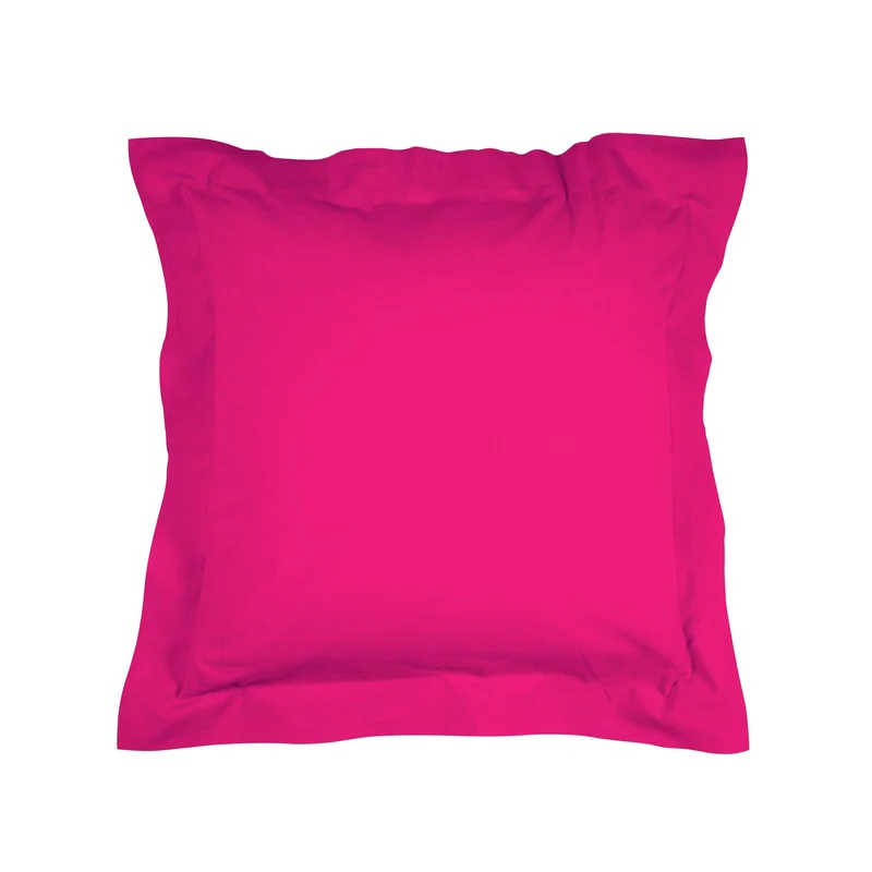 Funda cuadrante Algodón Percal de 200 hilos Fucsia