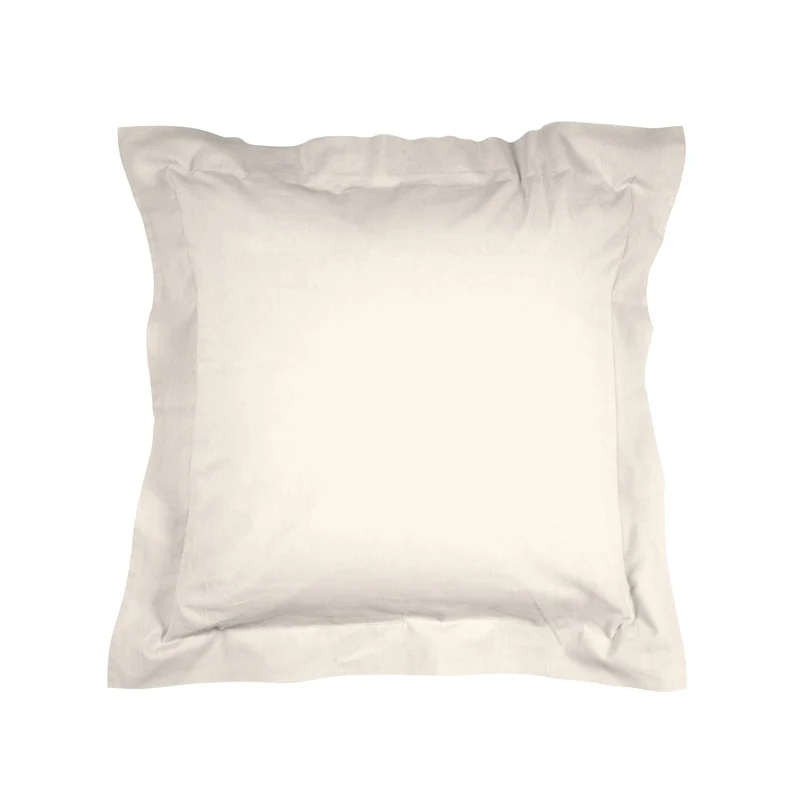 Funda cuadrante Algodón Percal de 200 hilos Beige