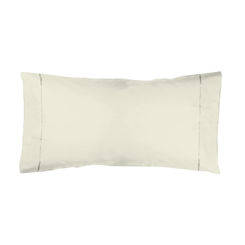 Funda almohada Algodón Percal de 200 hilos Crudo
