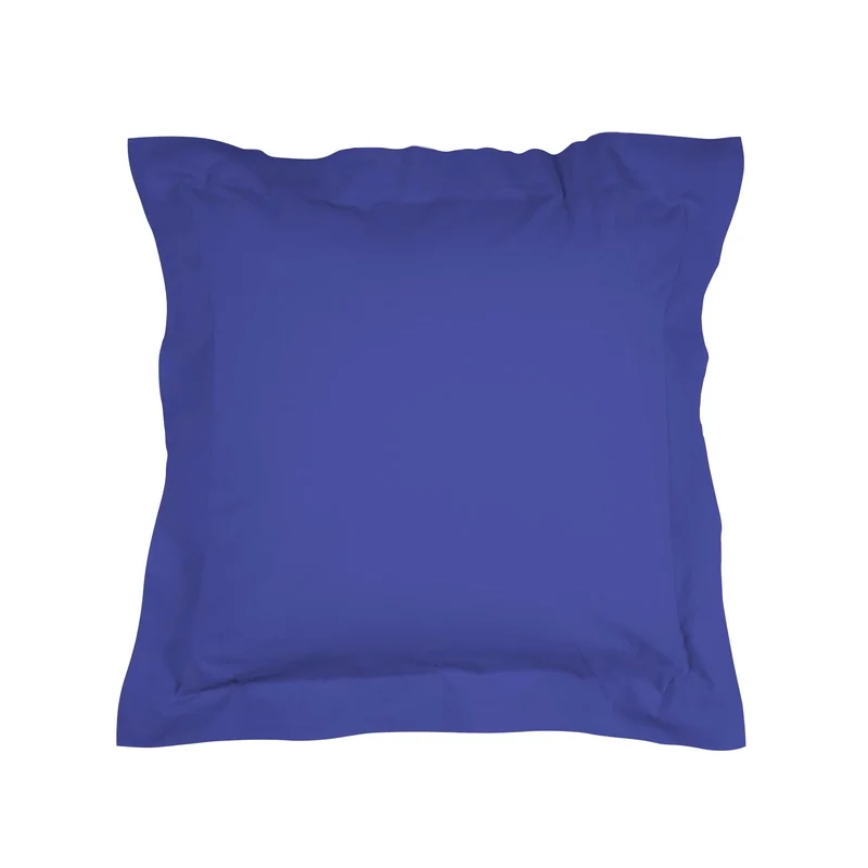 Funda cuadrante Algodón Percal de 200 hilos Azul Mediterráneo