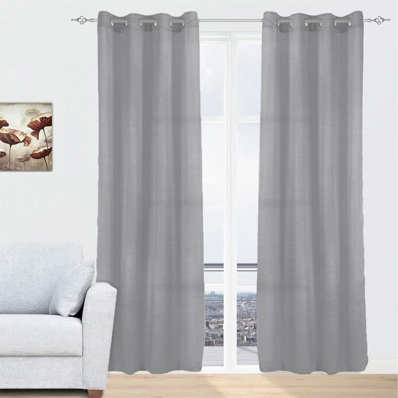 Cortinas modernas translucidas - Gris