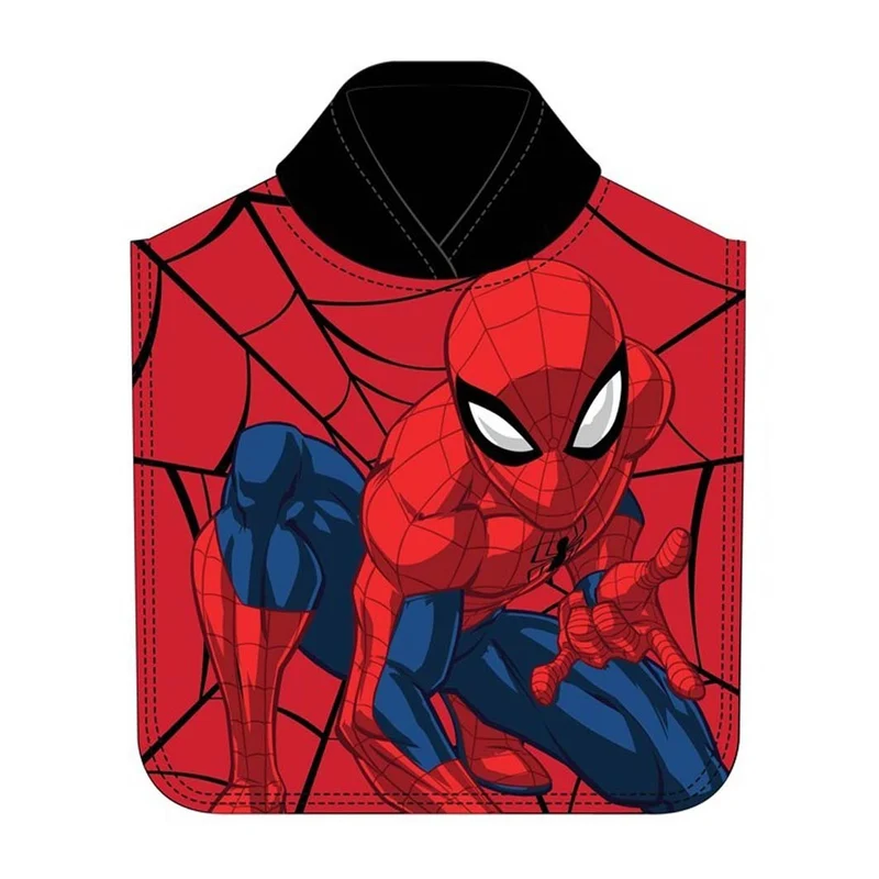 Poncho baño infantil microfibra spiderman 1378