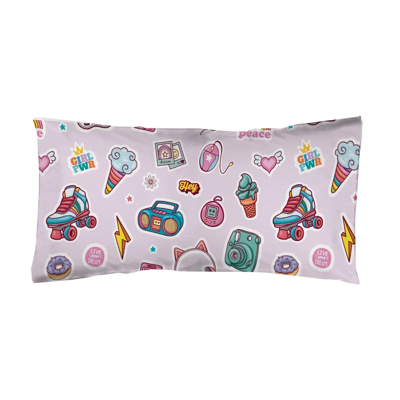 Funda almohada Infantil estampada Girl Power