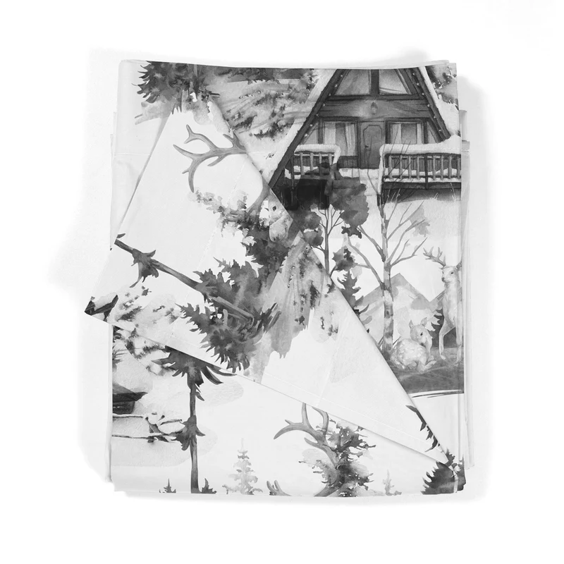 Juego Sábanas Estampadas Alpes