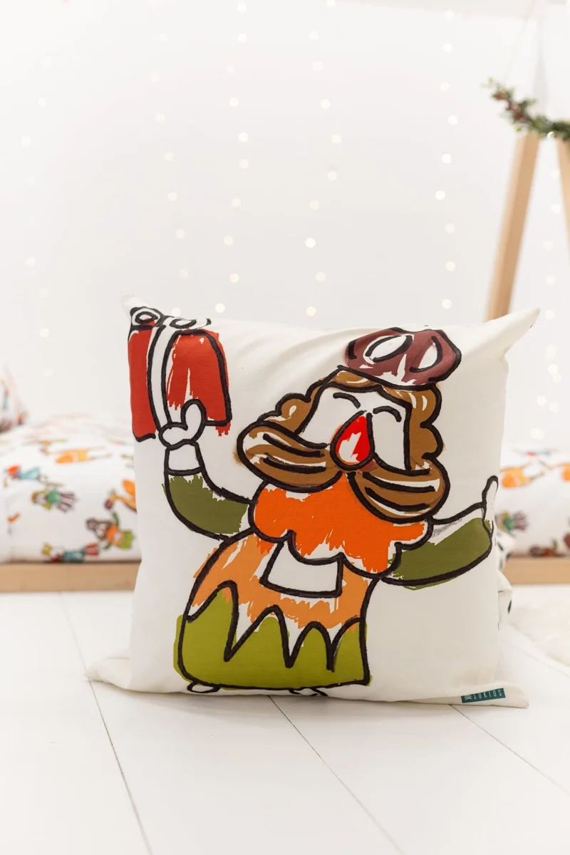 Funda cojín Infantil Rey Mago