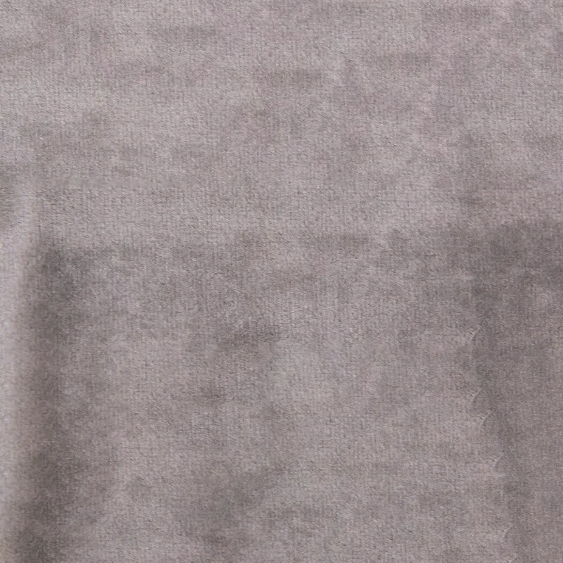 Tela de Terciopelo - Gris Plata