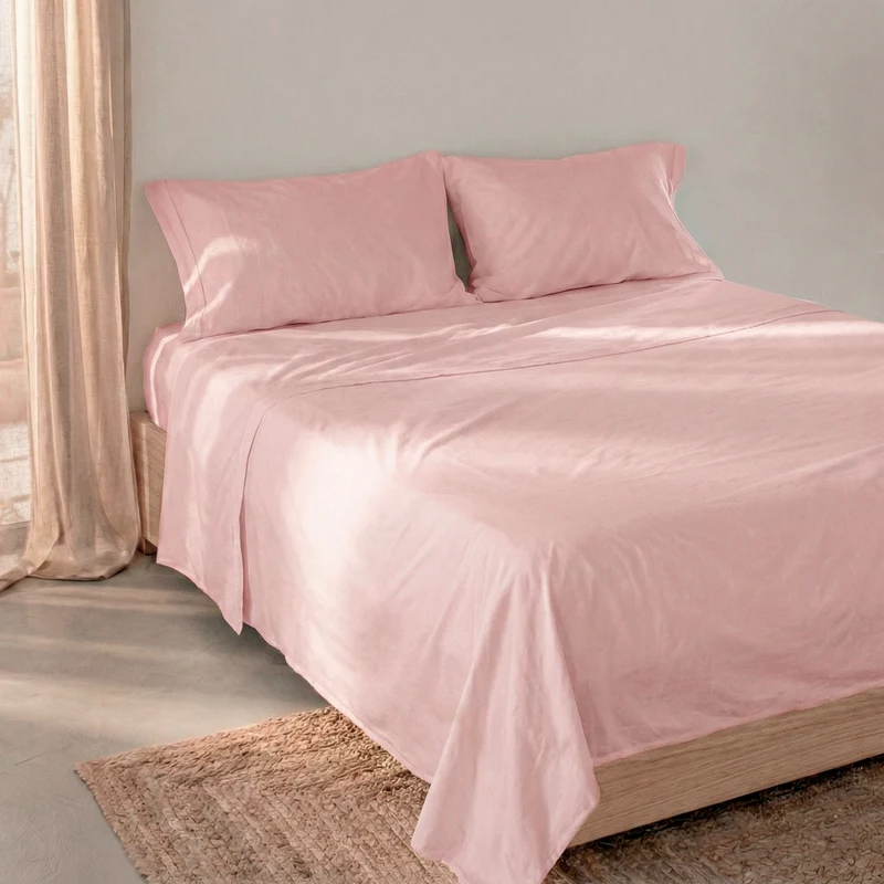 Basic Sábana Rosa palo