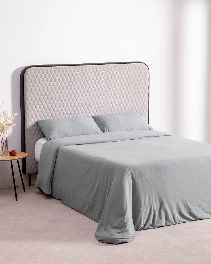 Dúo Nórdico Don Algodon Termoelastic Gris - Set Funda Nórdica + Fundas de Almohada