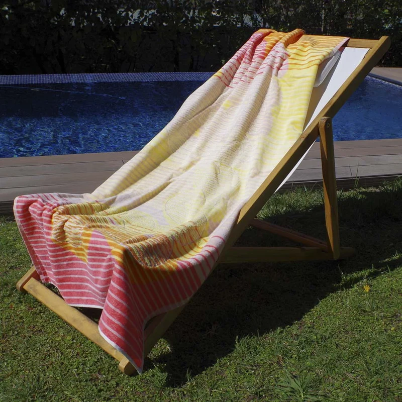 Toalla playa velour beach rose