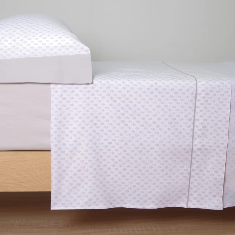 Juego de sábanas victoria beige